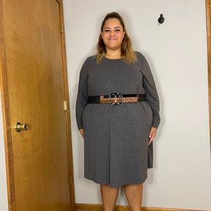 Gray Business Casual Dress